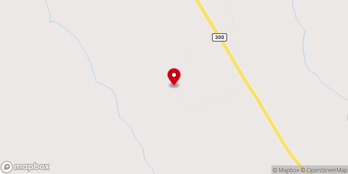 Map showing location of Rowdy Creek Ranch Winery