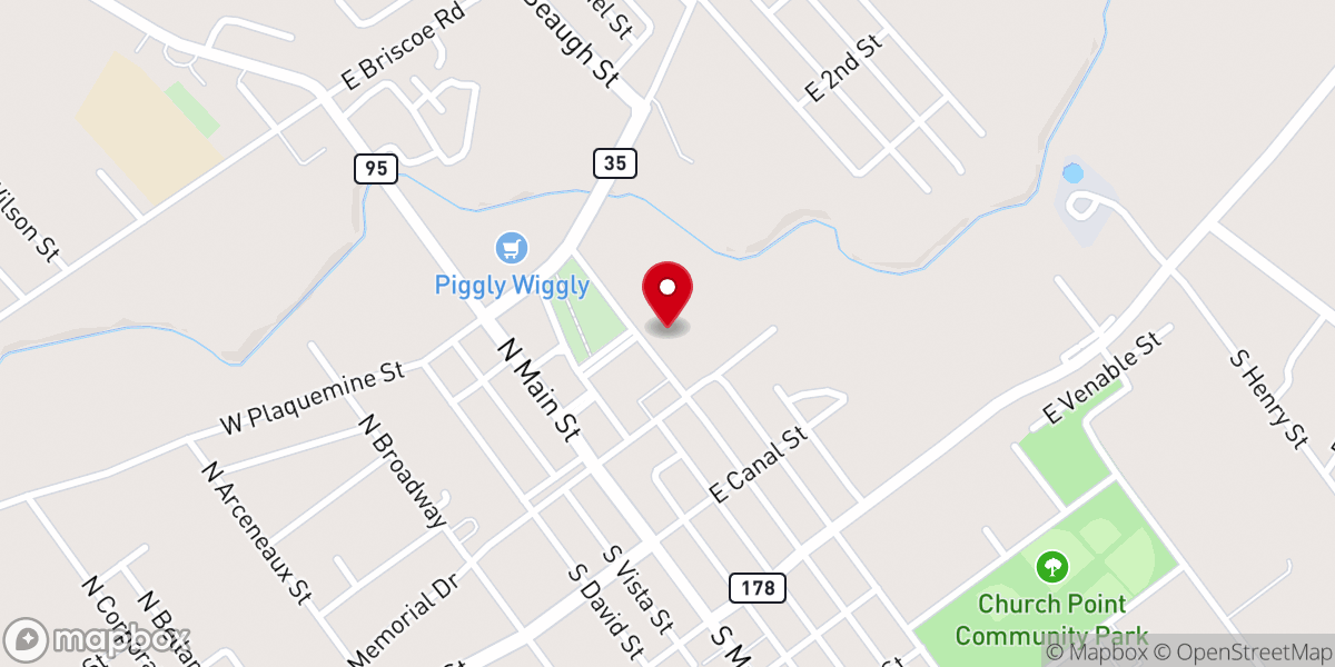 Map showing location of Our Mother Of Peace Elementary