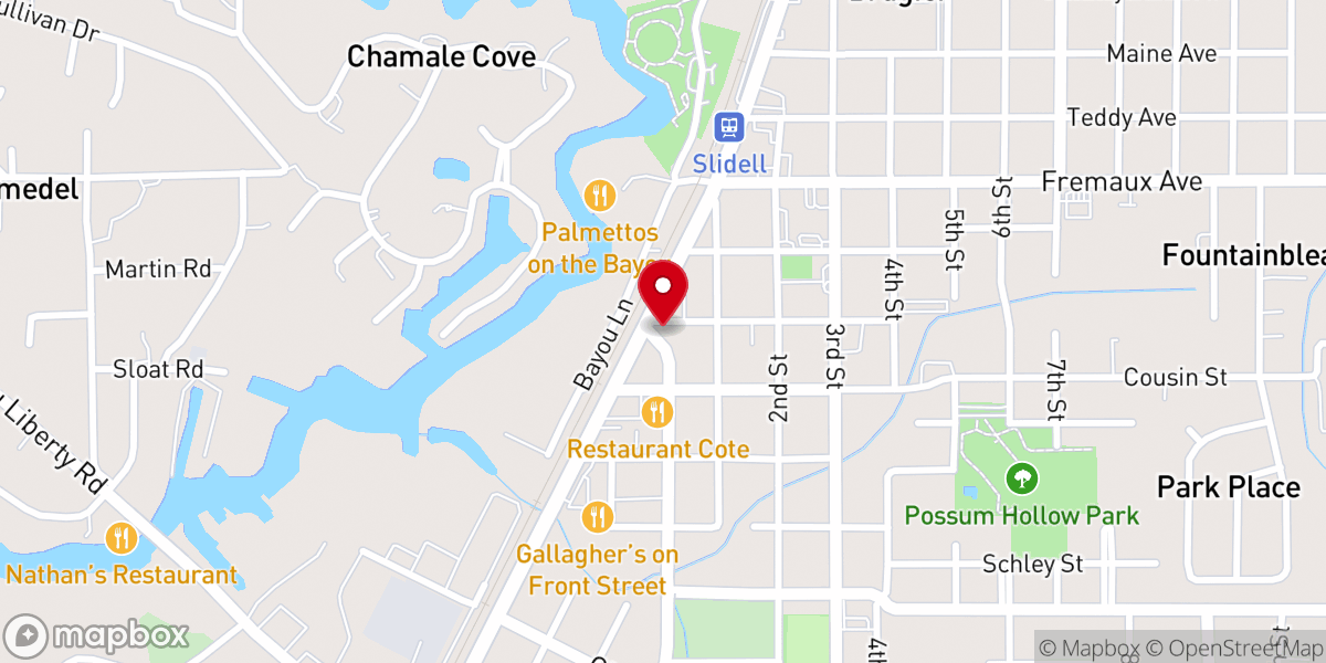 Map showing location of The Embassy Church