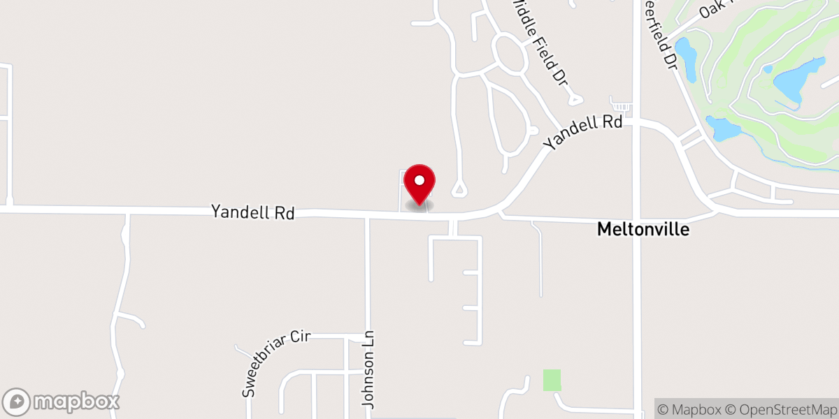 Map showing location of Grace Crossing Baptist Church