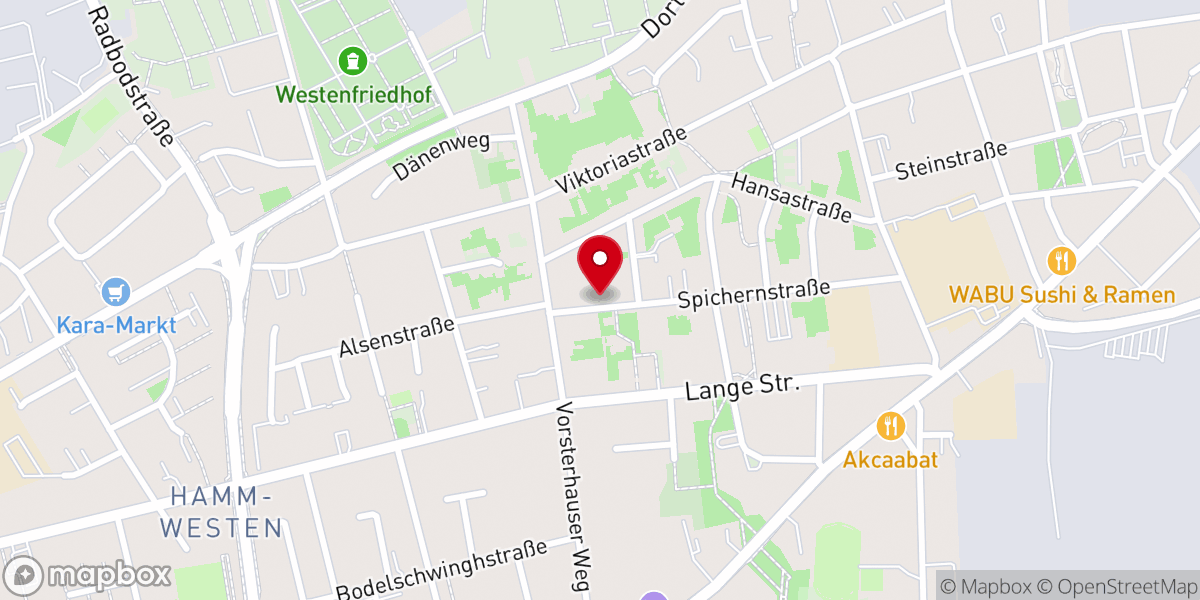 Map showing location of Bund freikirchlicher Pfingstgemeinden
