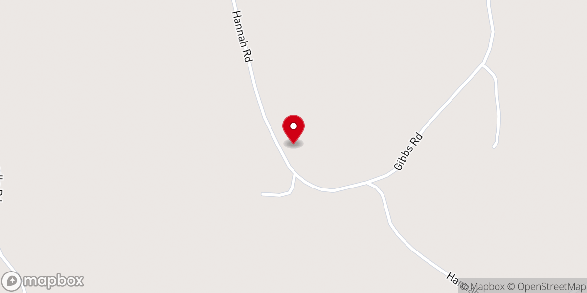 Map showing location of McCool Church Of God