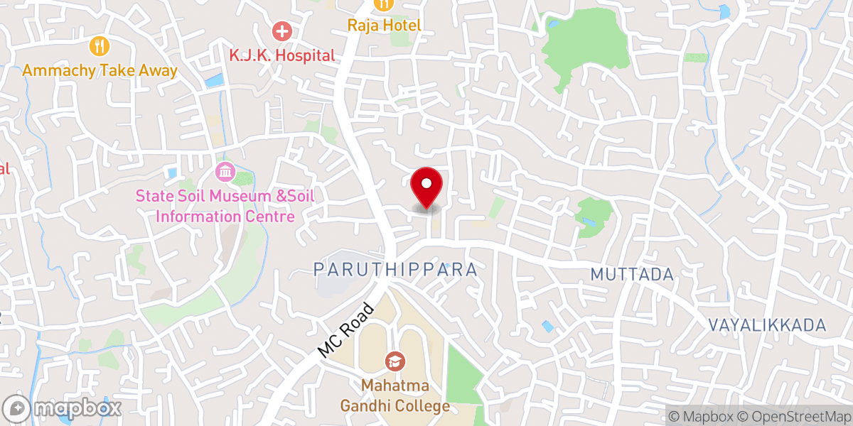 Map showing location of IPC Grace Tabernacle Church