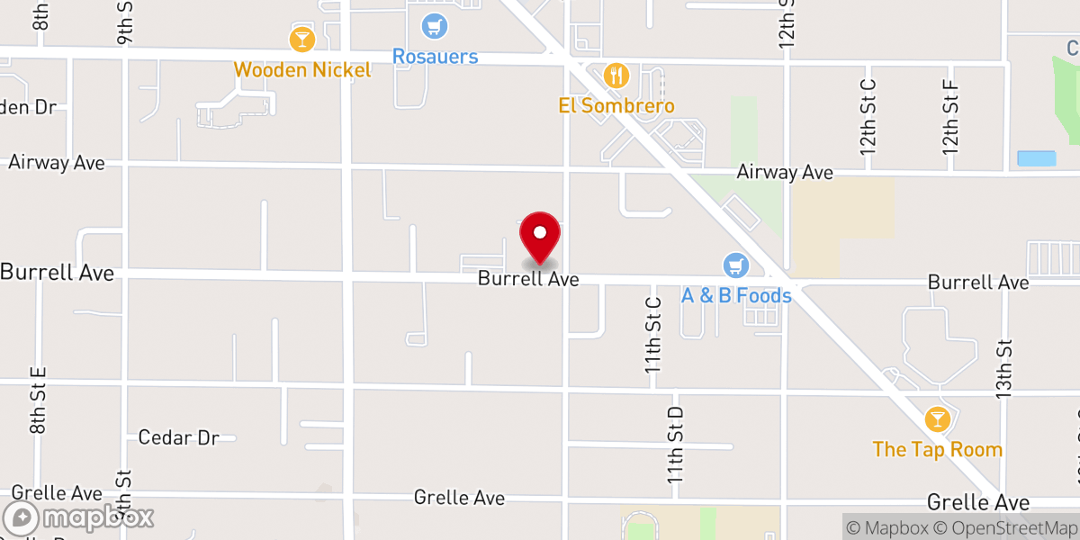 Map showing location of Lewiston Bible Missionary Church