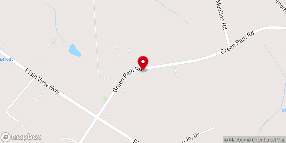 Map showing location of Mingo Primitive Church