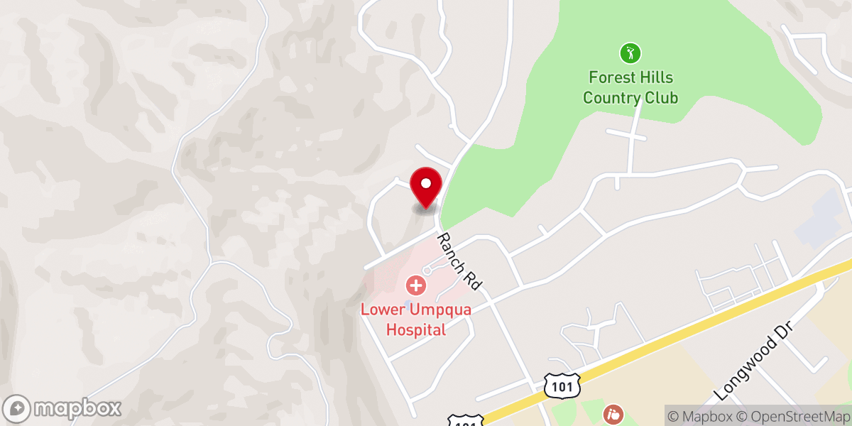 Map showing location of Reedsport Seventh-day Adventist Church