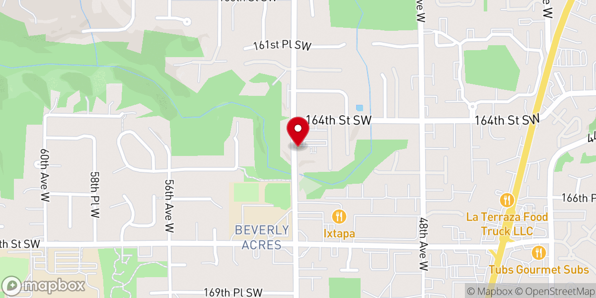 Map showing location of St Timothy Lutheran Church
