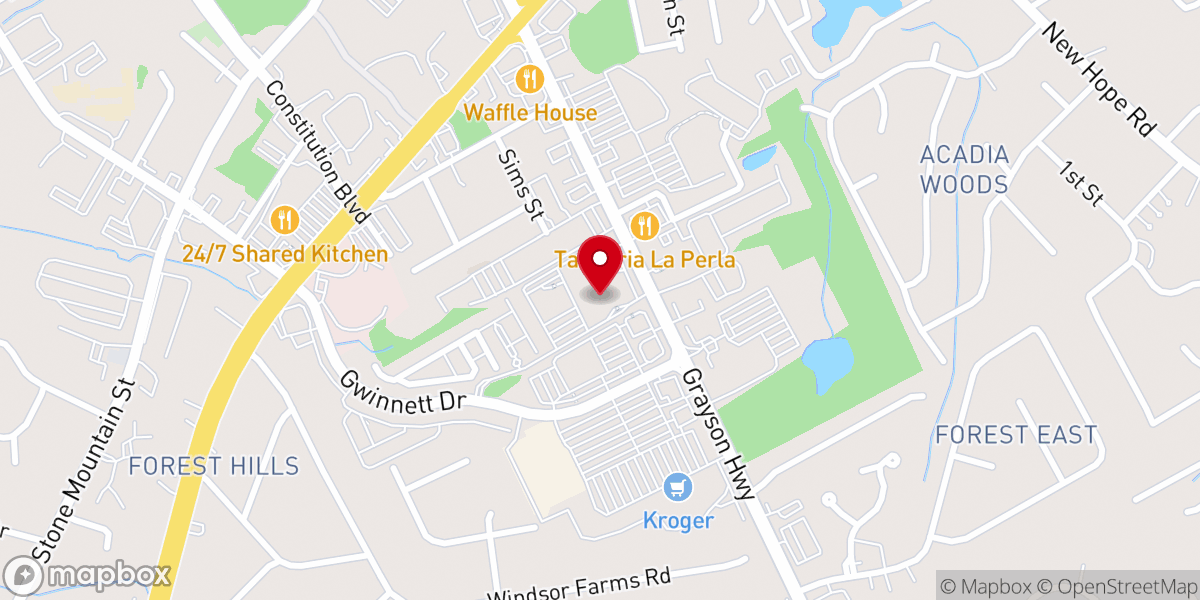 Map showing location of Communion House