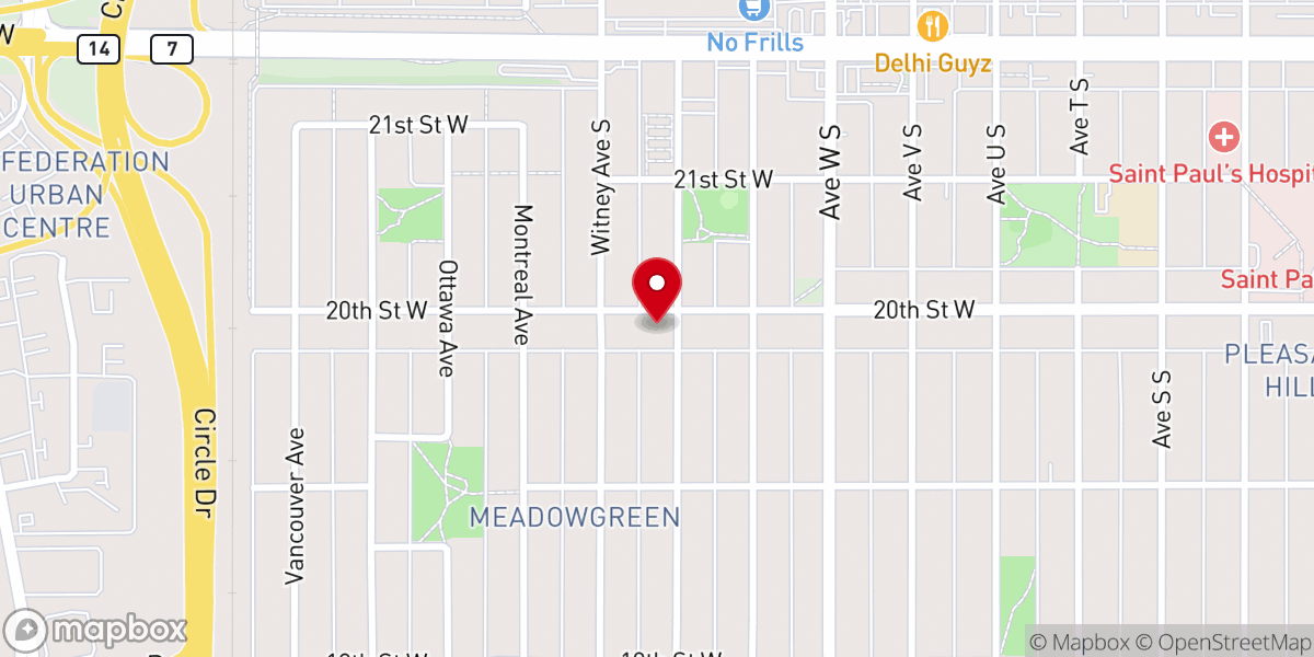 Map showing location of Our Lady of Czestochowa Parish