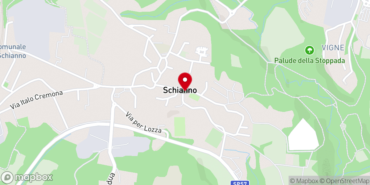 Map showing location of Chiesa Parrocchiale di San Giorgio Martire