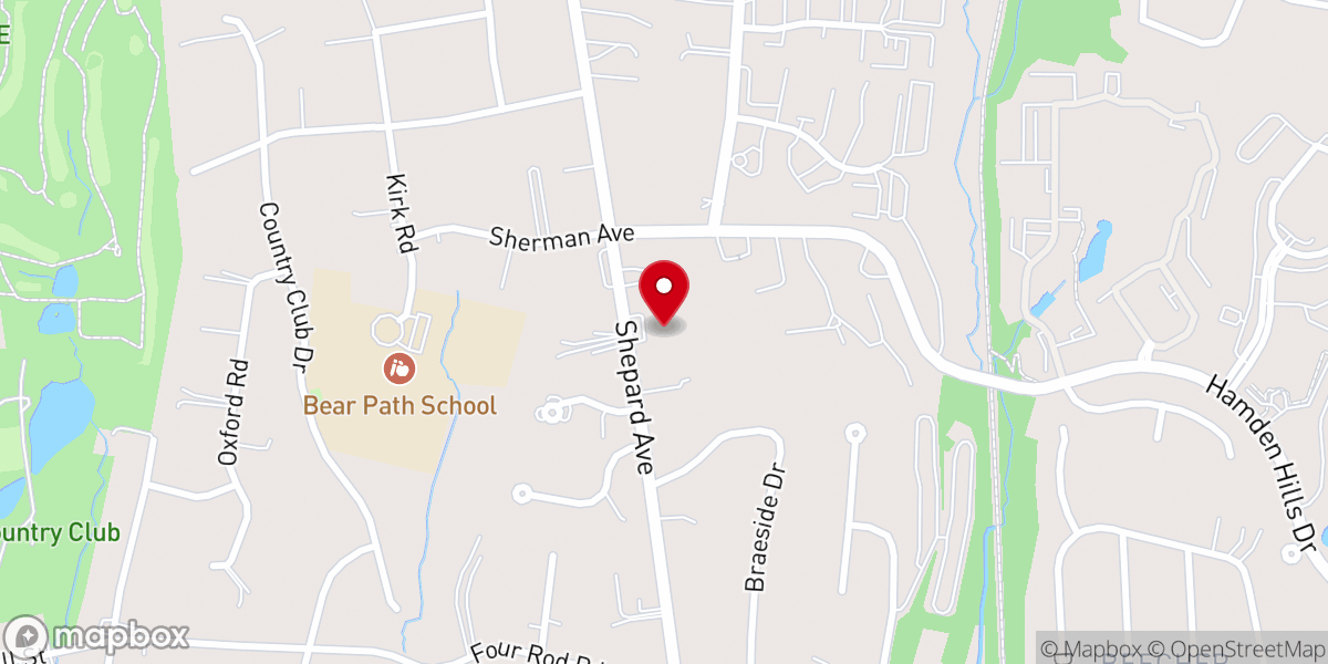 Map showing location of Westminster Orthodox Presbyterian Church