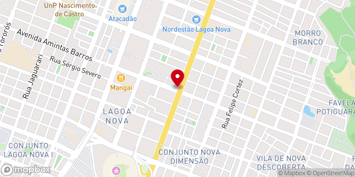 Map showing location of Igreja Católica - Capela Santo Antônio
