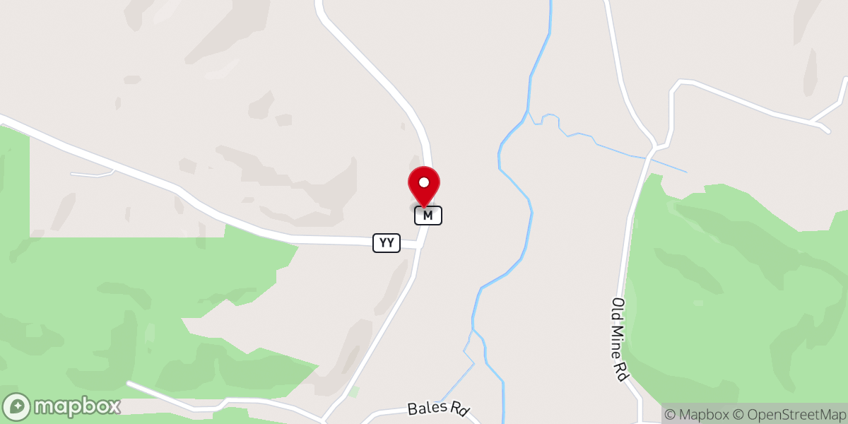 Map showing location of Canaan Community Church