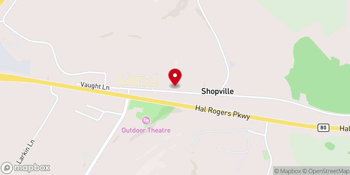 Map showing location of Fellowship United Methodist Church
