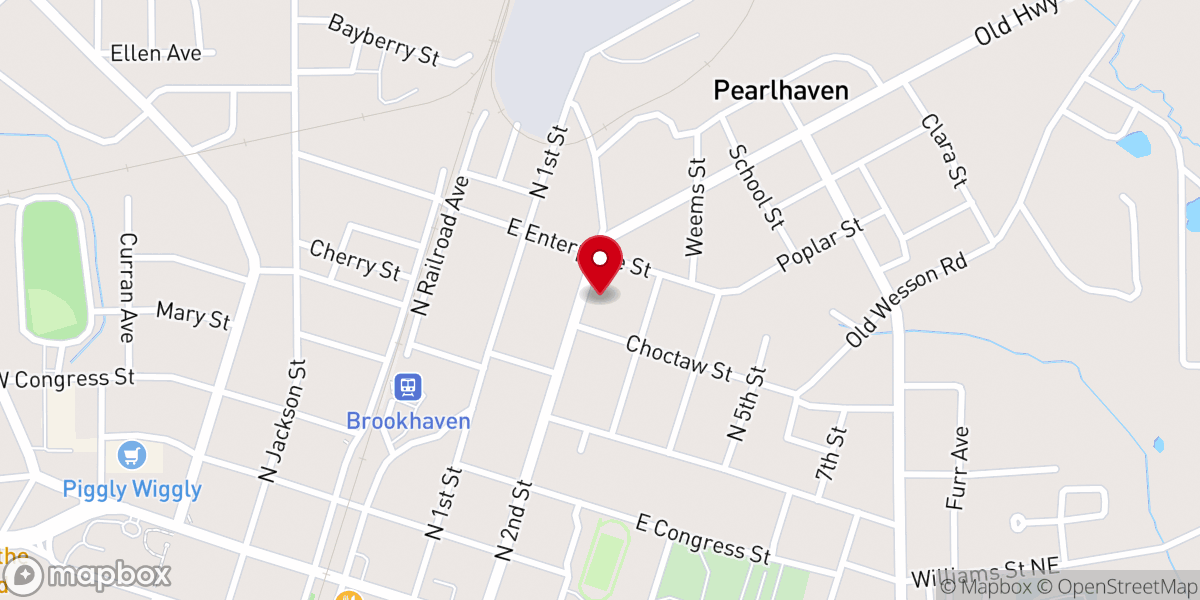 Map showing location of ST. PAUL MISSIONARY BAPTIST CHURCH