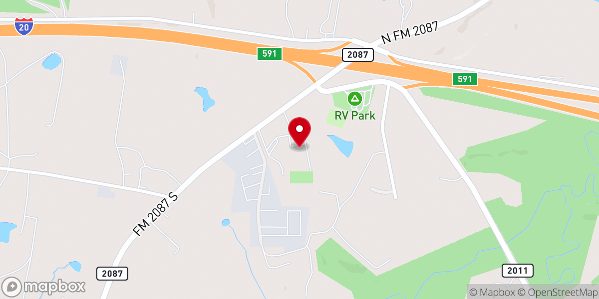 Map showing location of New Covenant Church - South Campus