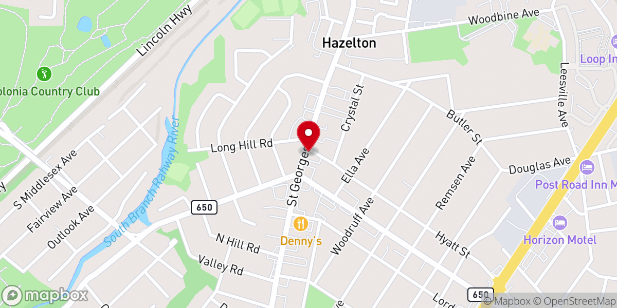 Map showing location of Church Suits for less