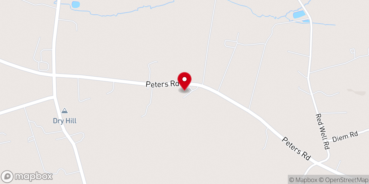 Map showing location of Summit View Brethren In Christ