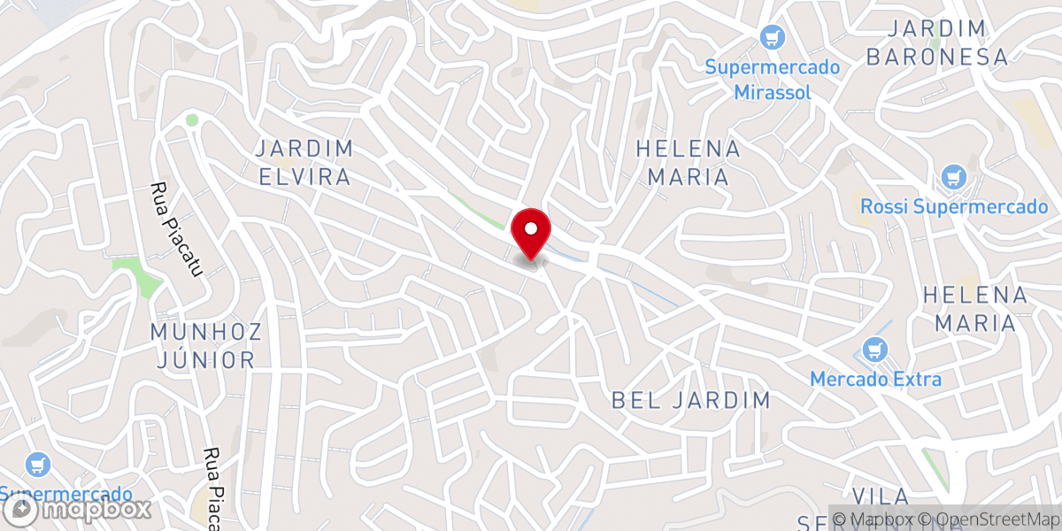 Map showing location of Igreja católica Romana Paróquia Nossa Senhora Aparecida