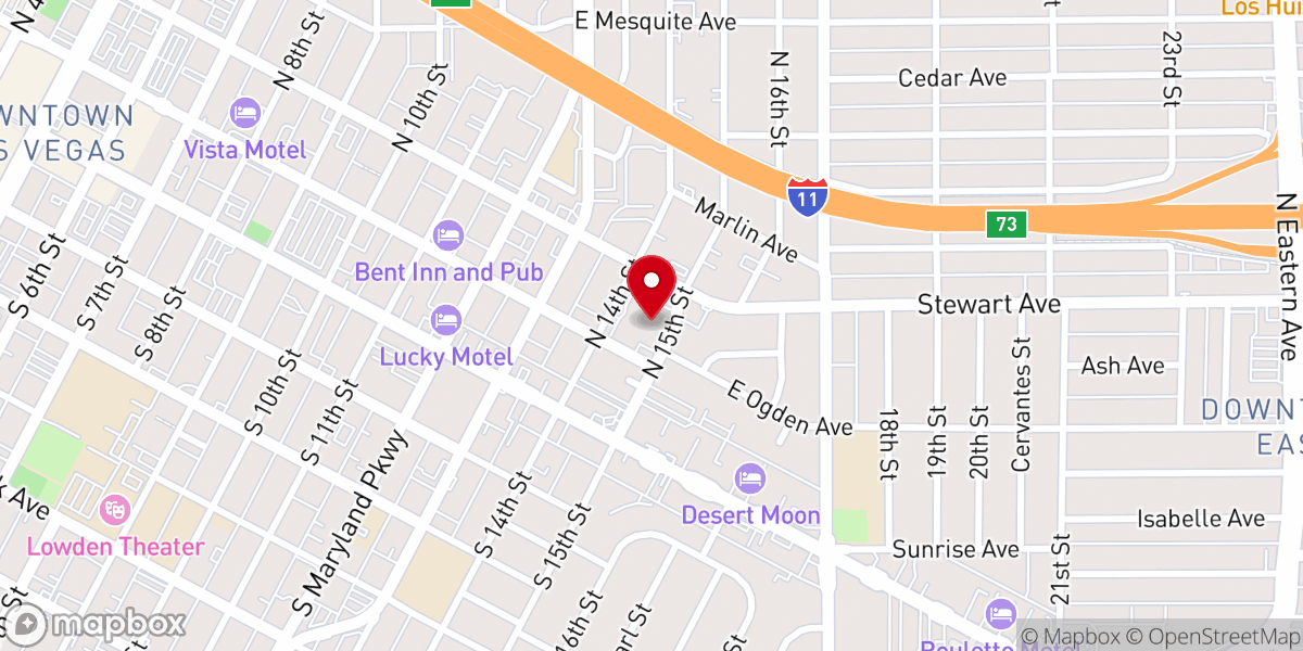 Map showing location of St. Bridget Roman Catholic Church