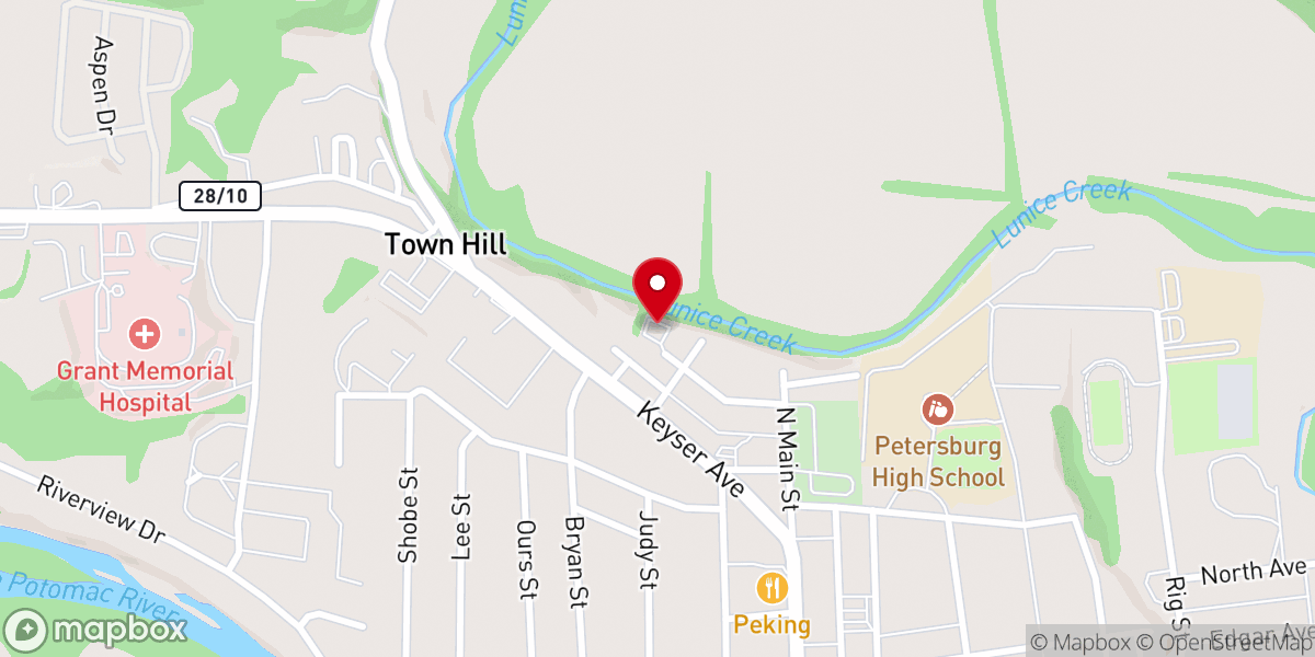 Map showing location of Church-The Lord Jesus Christ