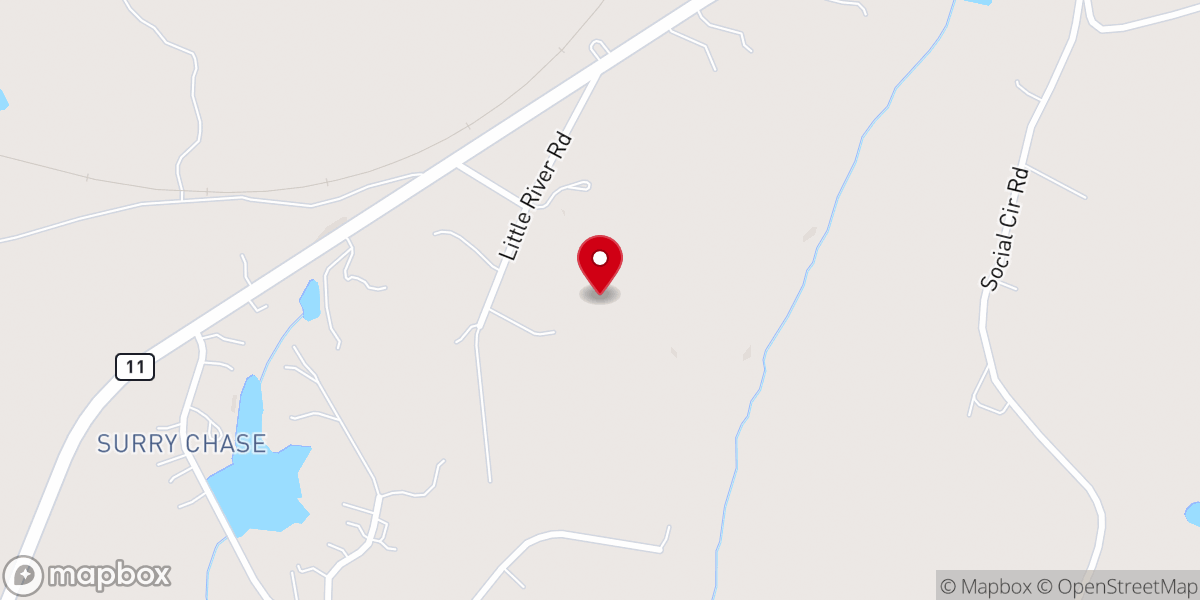 Map showing location of Revelation Chalk Art Ministry