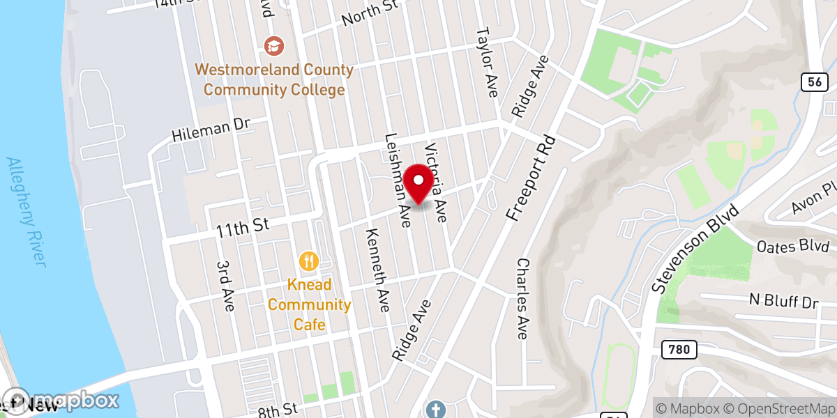 Map showing location of Humble Ministries