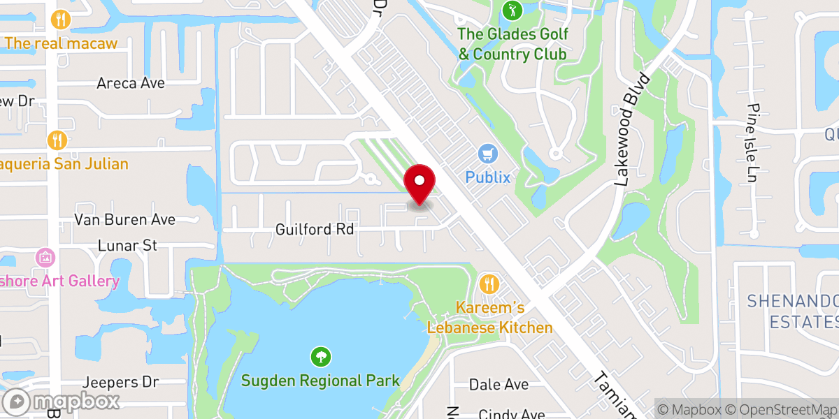 Map showing location of Avalon Grace Church