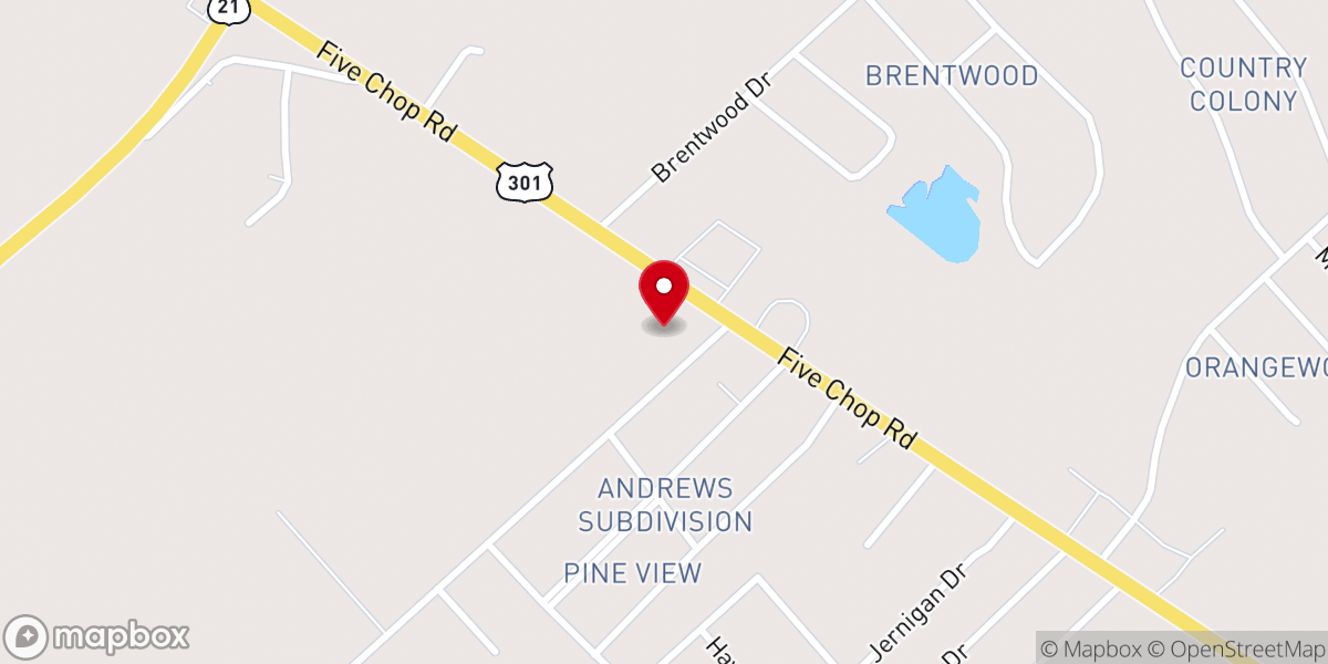 Map showing location of Good Shepherd Community Ministries