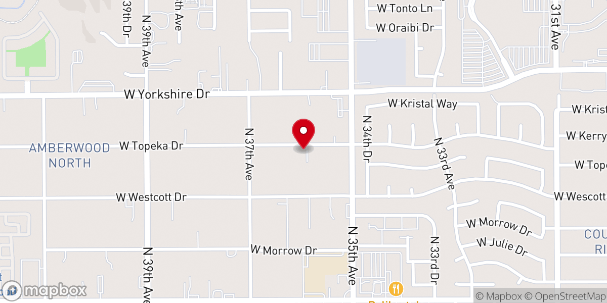 Map showing location of Souls Harbor Church