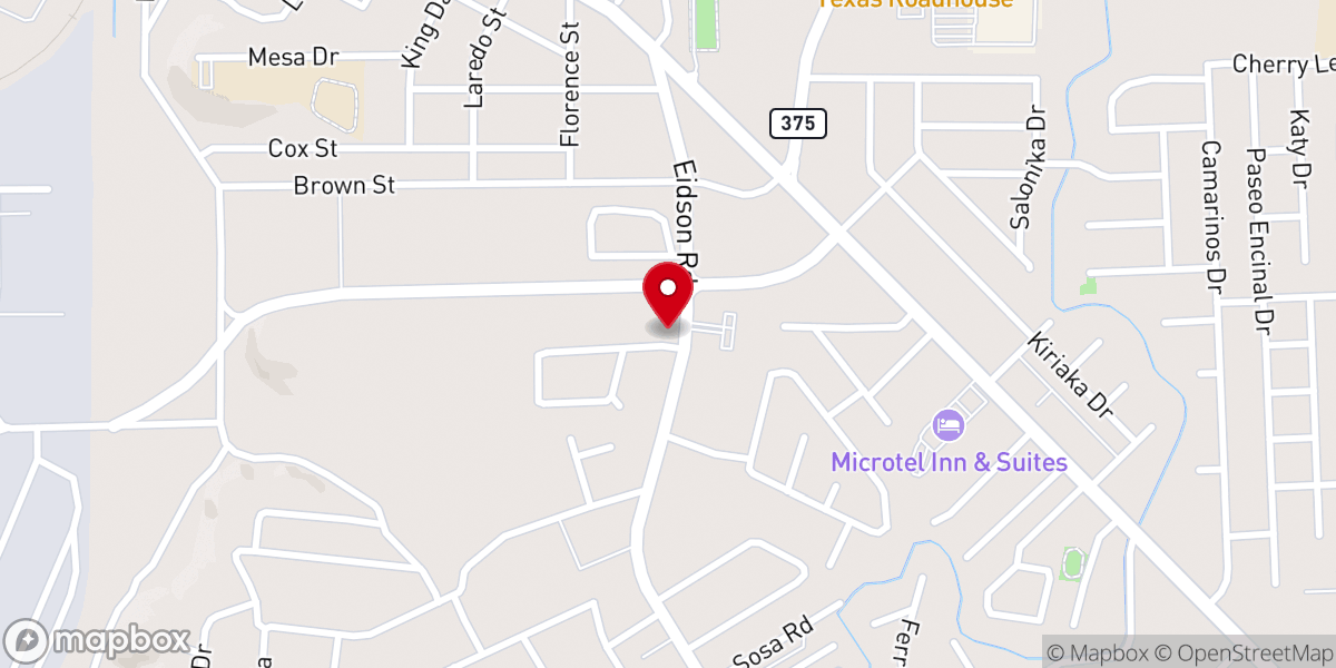 Map showing location of Iglesia de Cristo - Casa de Adoración