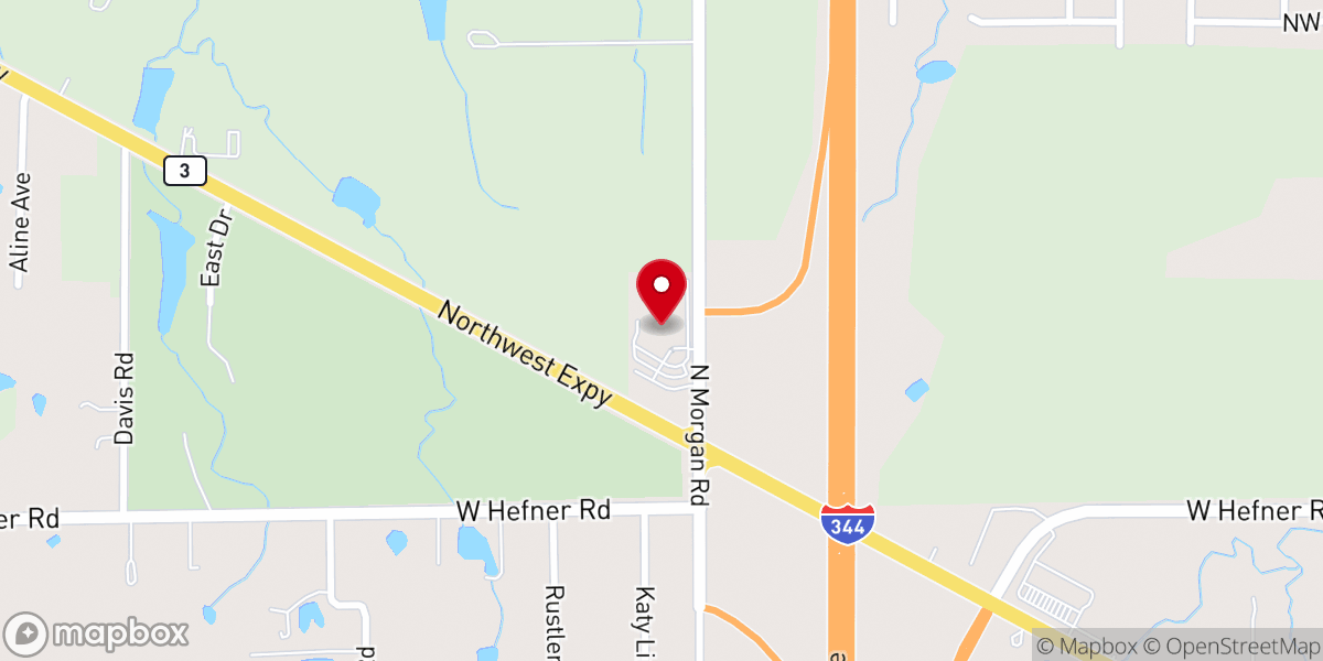 Map showing location of Christ's Legacy Church