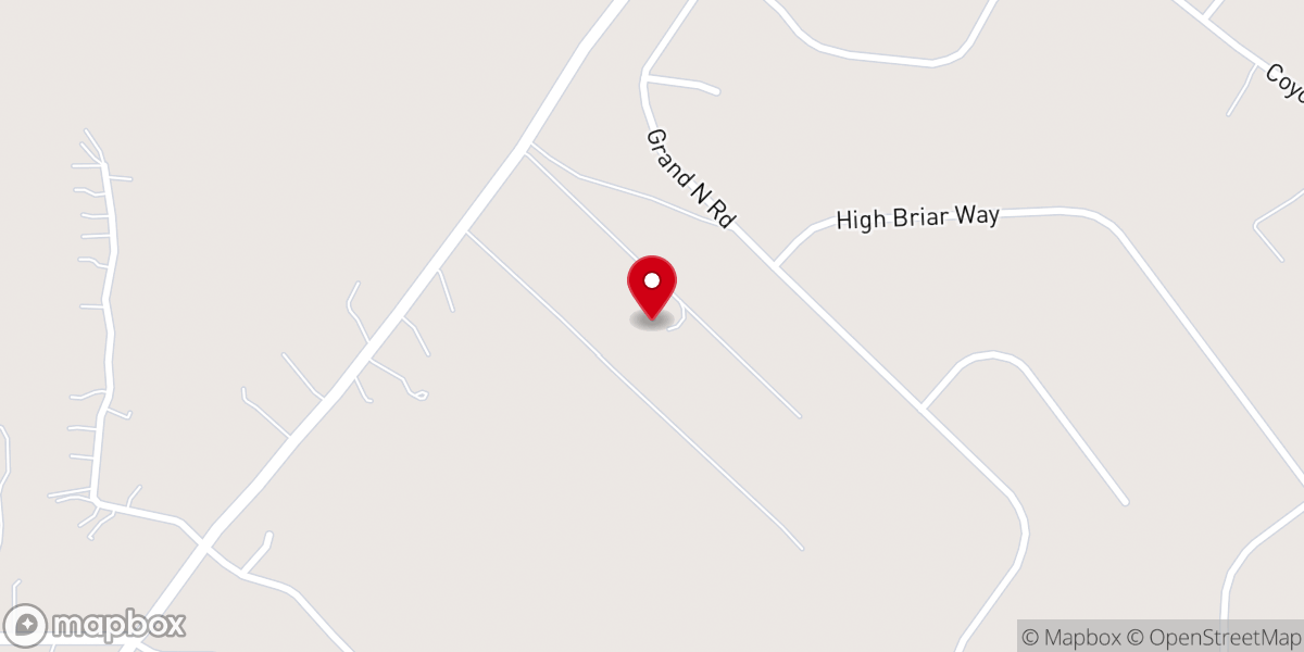 Map showing location of The Wildflower Ranch TX