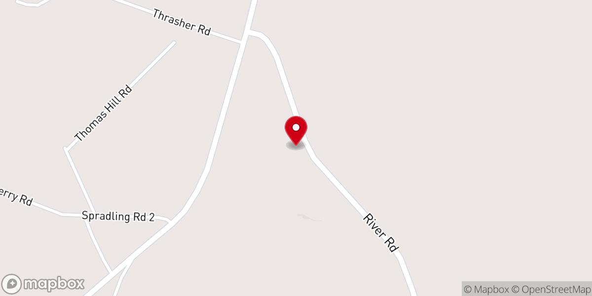 Map showing location of Lakeland Baptist Church