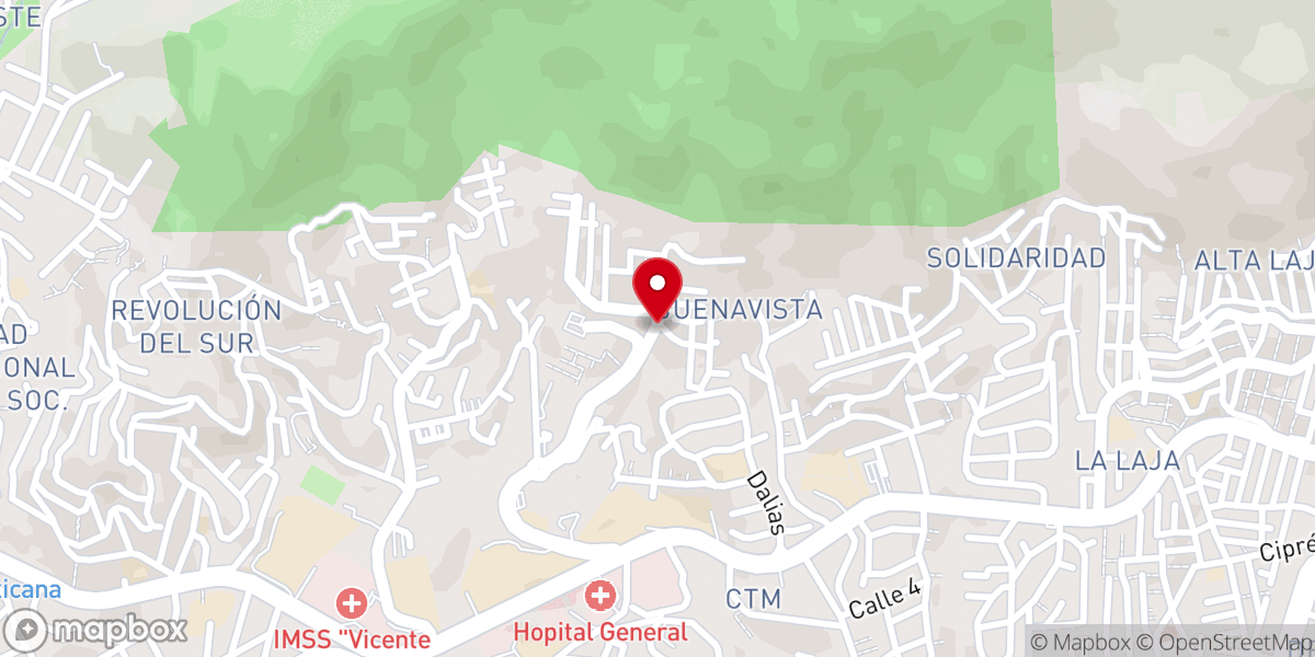 Map showing location of IDN La Montaña