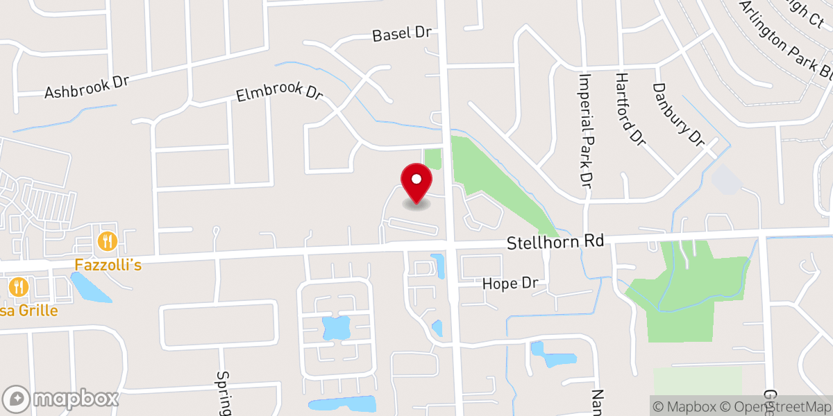 Map showing location of Messiah Lutheran Church ELCA