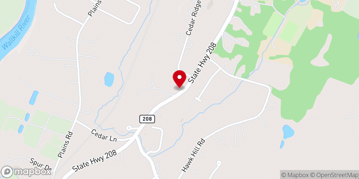 Map showing location of The Masters Touch Ministries