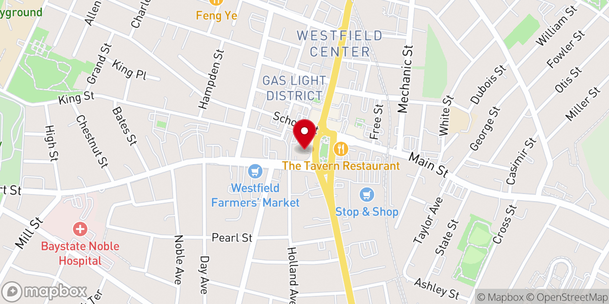 Map showing location of Westfield Athenaeum
