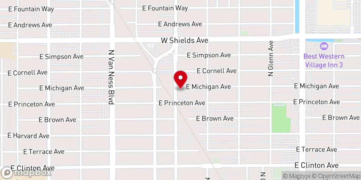 Map showing location of TLC Fellowship