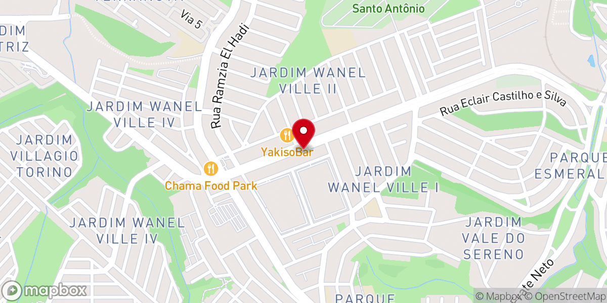 Map showing location of C.E.S. Zona Oeste - Wanel Ville