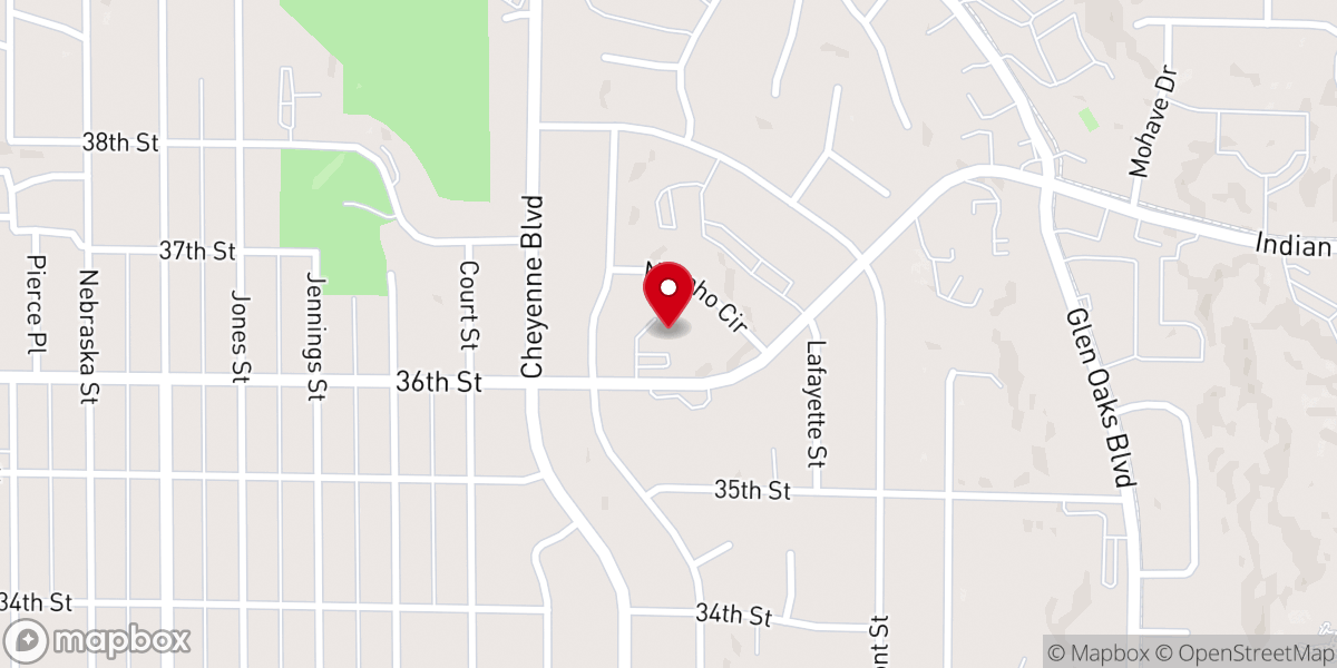Map showing location of Worship City Church