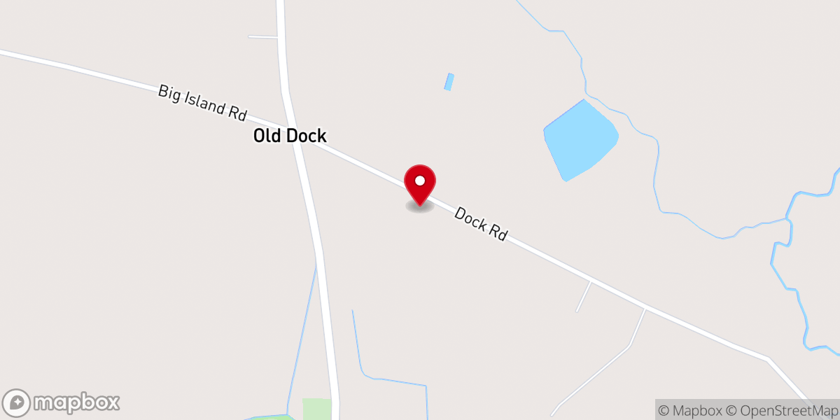 Map showing location of Old Dock Methodist Church