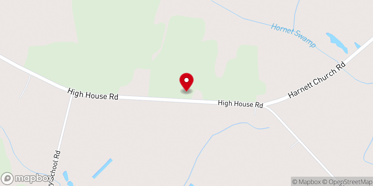 Map showing location of Calvary Tabernacle PFWB Church