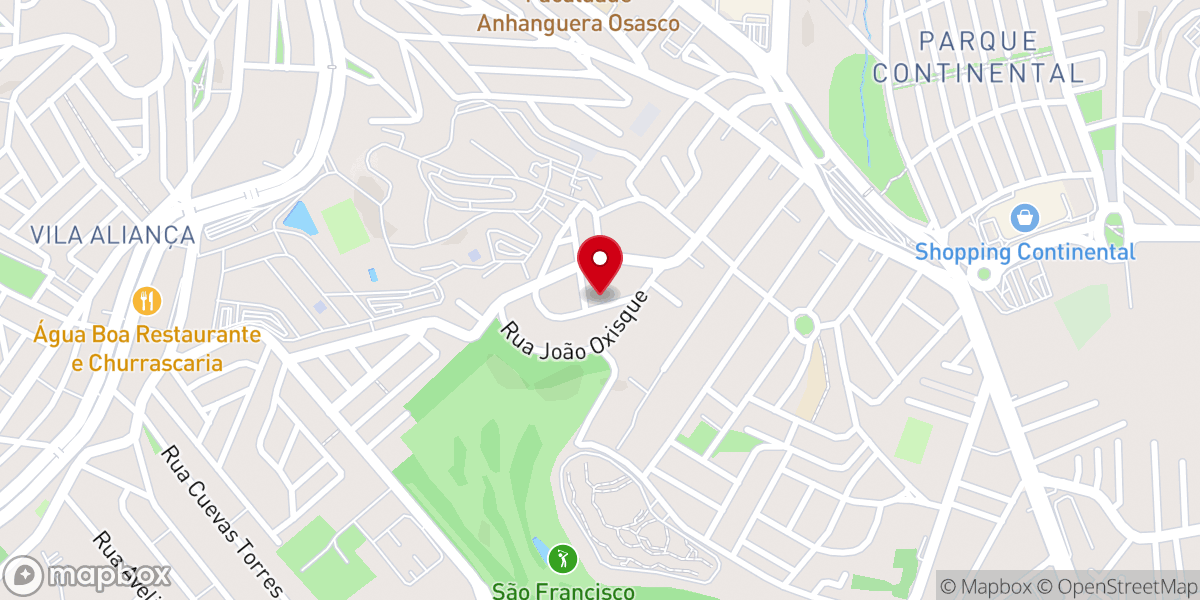 Map showing location of Paróquia Sagrada Família - Vila Yara