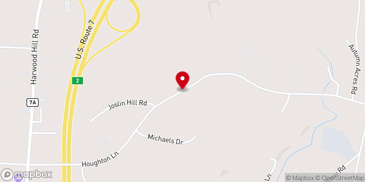 Map showing location of FamilySearch center