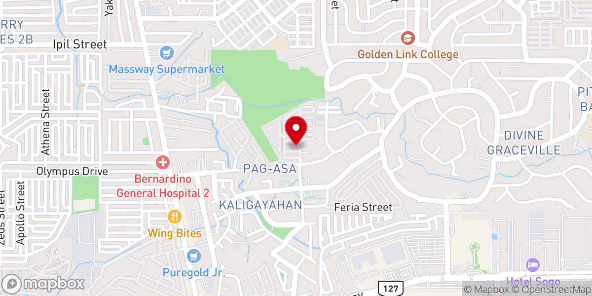 Map showing location of FamilyLife Christian Church of the Philippines