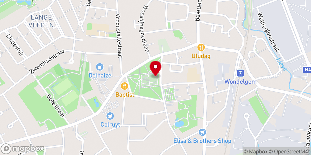 Map showing location of Sint-Catharinakerk