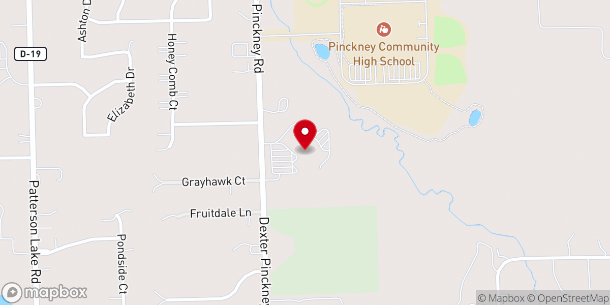 Map showing location of Knights of Columbus