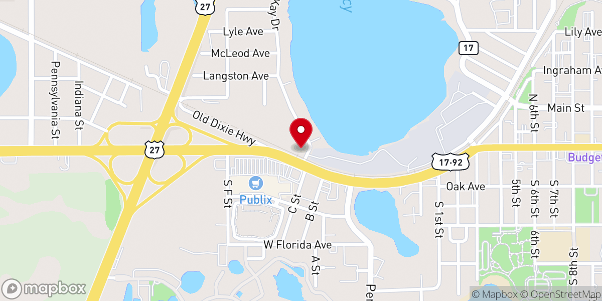 Map showing location of Stillwater Christian Life Center