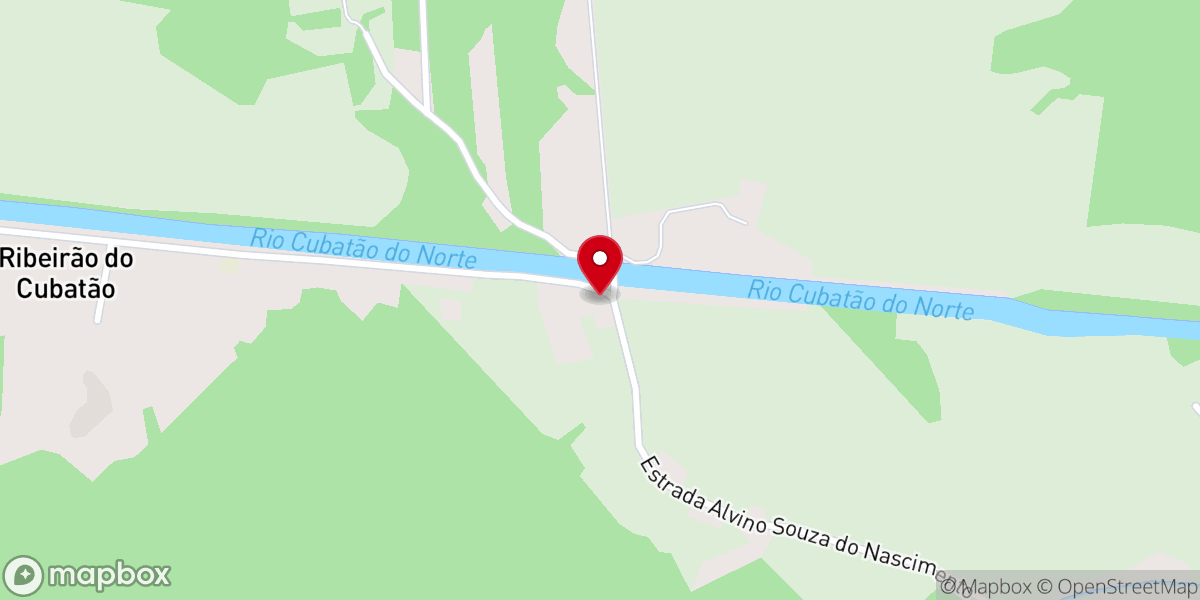 Map showing location of Comunidade São João Batista - Ribeirão